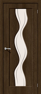 Товар Межкомнатная дверь Вираж-2 Dark Barnwood BR3974