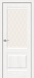 Товар Межкомнатная дверь Прима-3 White Dreamline BR4107